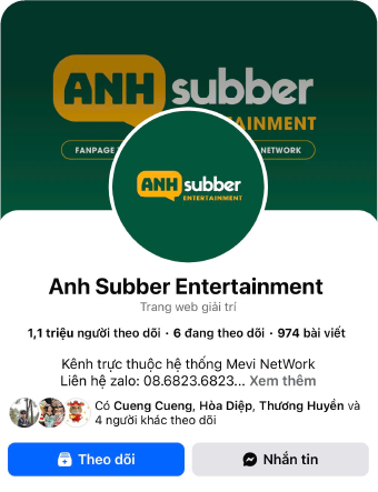 Fanpage Anh Subber Entertainment